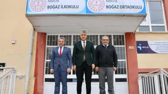 Amasya İl Milli Eğitim Müdürü Katipoğlu Sınıflarda