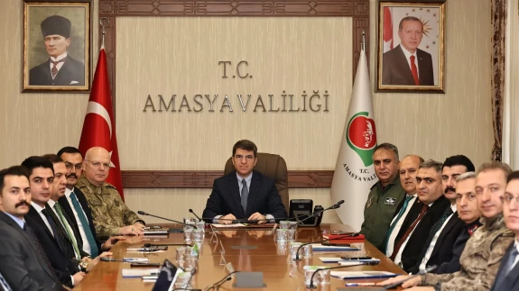 Amasya’da Asayiş Toplantısı Gerçekleştirildi