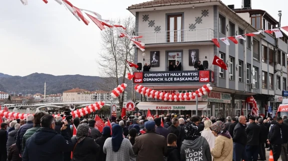 Cemal Enginyurt CHP Osmancık İlçe Başkanlığı Yeni Binasını Açtı
