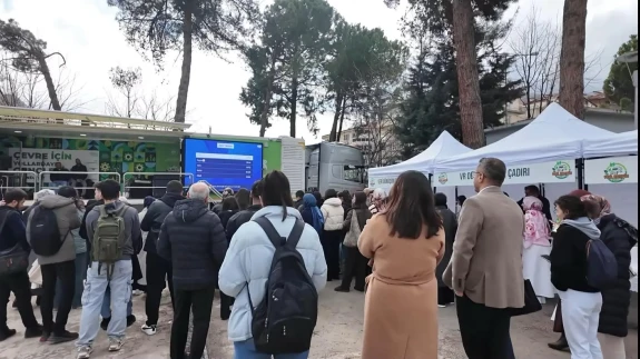 Amasya Üniversitesi’nde Doğa Dostu Tır