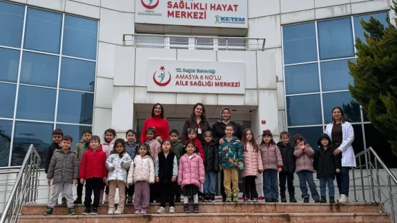 Amasya'da Minikler Öğrendi, Sağlık Kazandı