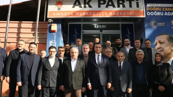 AK Parti Amasya’da Önemli Konuk