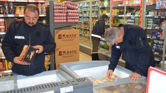 Göynücek’te Zincir Marketlere Sıkı Denetim