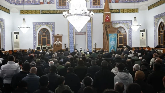 Merzifon’da Kadir Gecesi’nde Gönüller Isındı