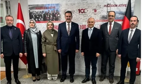 Milletvekili İpek Almanya’da Temaslarda