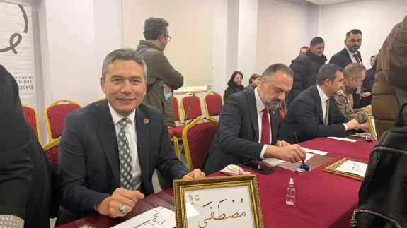 MHP Amasya “Nakş-ı Kelam” Sergisinde