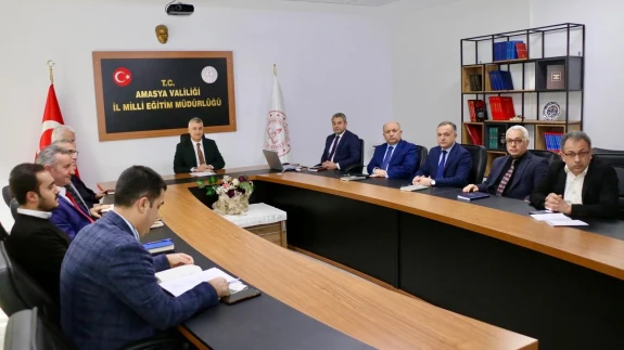 Amasya’da Eğitim Değerlendirildi