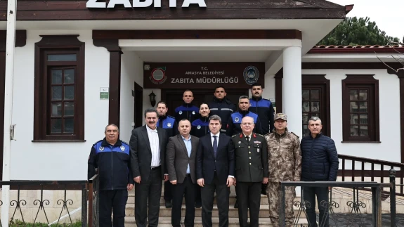 Amasya’da Hayat Kurtaran Ekiplere Bayram Tebriği