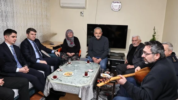 Amasya Valisi Gazileri Unutmadı