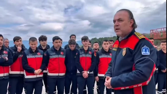 Merzifon İtfaiyesi’nden Geleceğin Kahramanlarına Eğitim