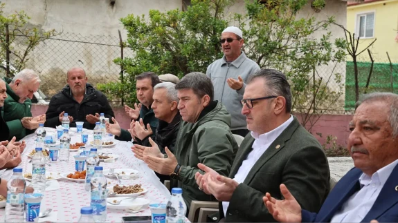 Amasya Valisi Bakan Oluz Köyü’nde Bereket Duasında