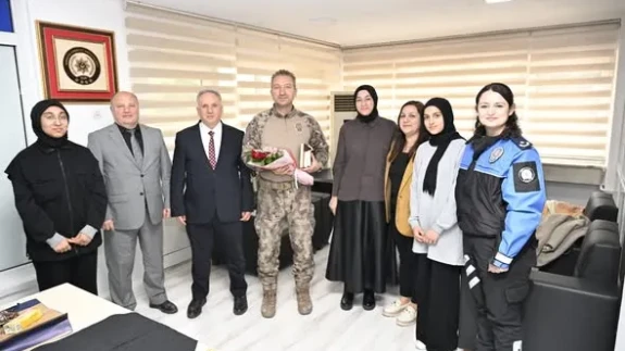 Amasya Emniyette Çocuk Neşesi