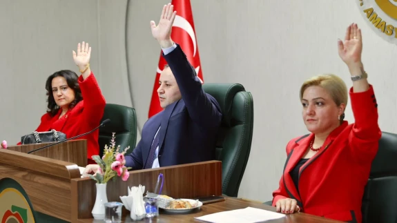 Amasya Belediyesi Meclis Toplantısını Gerçekleştirdi