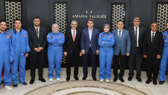 Amasya Valiliği’nde Yoğun Ziyaret Trafiği