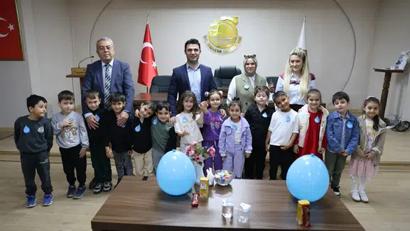 Amasya Belediyesinde Miniklere Su Tasarrufu Eğitimi