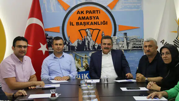 AK Parti Amasya'da Haftalık Mesai!