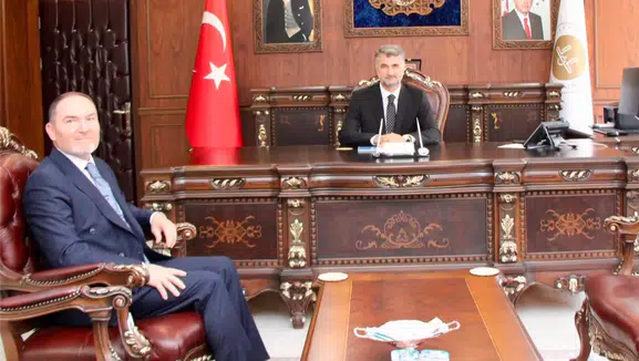 Amasya Müftüsü Yavuz Yeni Müftüyü Ağırladı