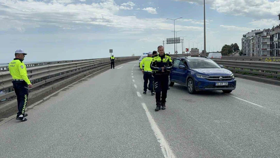 Çalışma Yapan İşçiye Araç Çarptı