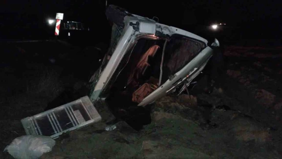 Minibüs devrildi: 1 yaralı