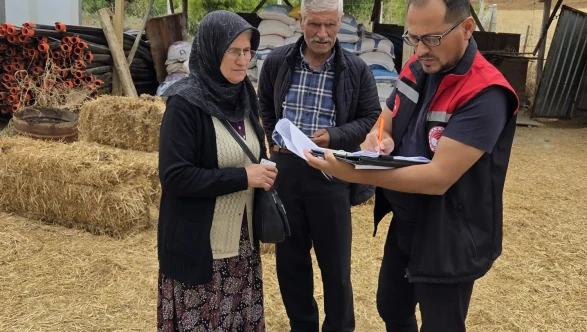 Amasya’da ORKÖY Kapsamında Yetiştiricilere Hayvan Sağlığı ve Uygunluk Kontrolü