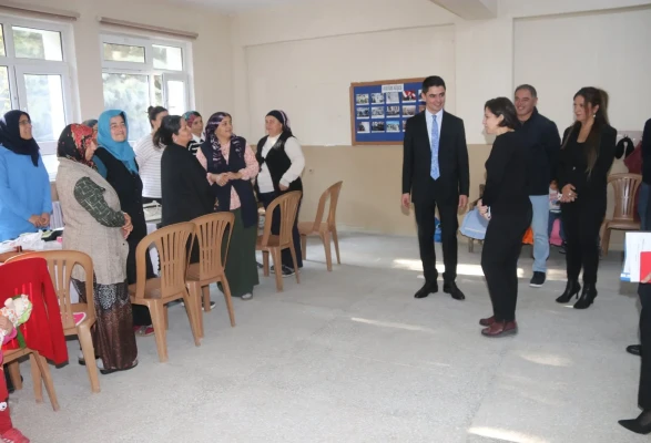 Kartal’dan Kadın Kurslarını Ziyaret Etti