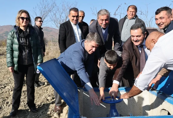 Amasya’da 150 Hektarı Sulayacak Dev Yatırım Hizmete Açıldı!