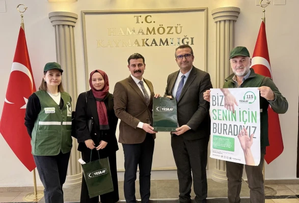 Hamamözü Kaymakamı Arslan’a Ziyaretler