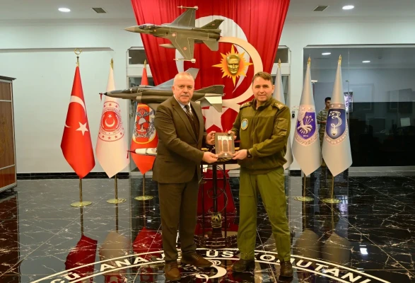 Rektörden Mete Kuş'a Ziyaret