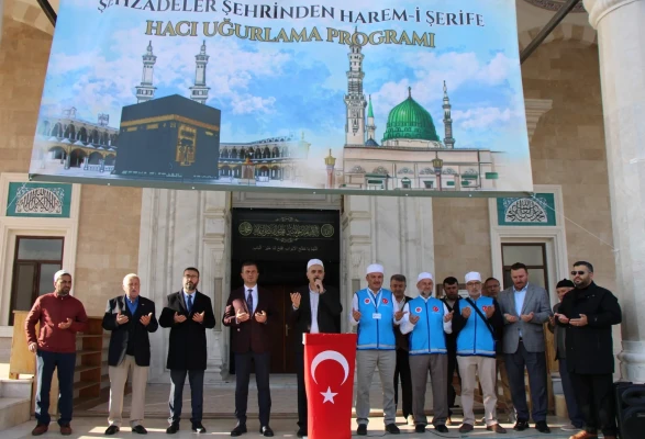 Hacı Adayları Şehzadeler Şehri Amasya’dan Dualarla Uğurlandı