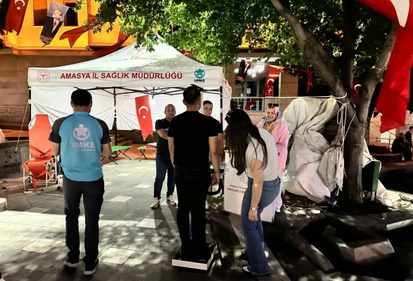 “İdeal Kilonu Öğren, Sağlıklı Yaşa” Kampanyası Amasya’da Yoğun İlgi Gördü