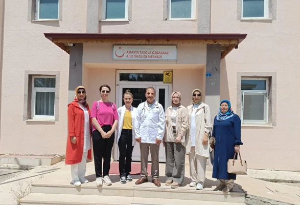 Amasya İl Sağlık Müdürlüğü’nden Aile Sağlığı Merkezlerine Ziyaret