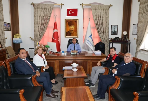 Merzifon Belediyesi'ne Kurumsal Ziyaret: Hayvan Barınağı Yerinde İncelendi