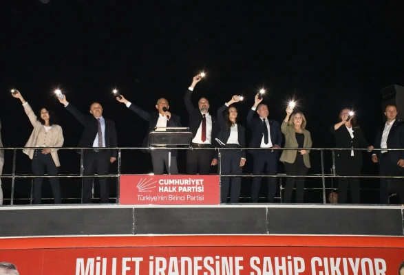 Amasya’da Coşkulu “Millet İradesine Sahip Çıkıyor” Mitingi Düzenledi