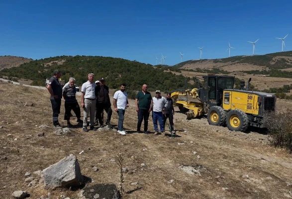 Kayadüzü Köyü’nde Yayla Yolu Çalışmaları: “Durmak Yok, Yola Devam”