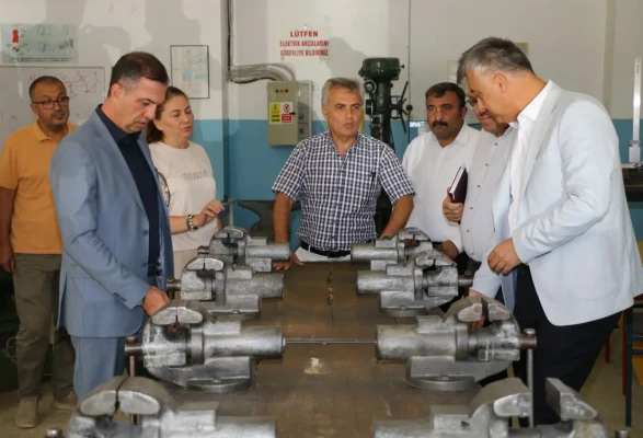 Suluova’da Yeni Okul ve Atölye İnşaatlarında Sona Doğru