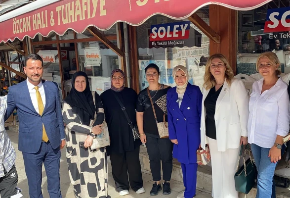 AK Parti Merzifon İlçe Başkanlığı’nda Yoğun Ziyaret Programı