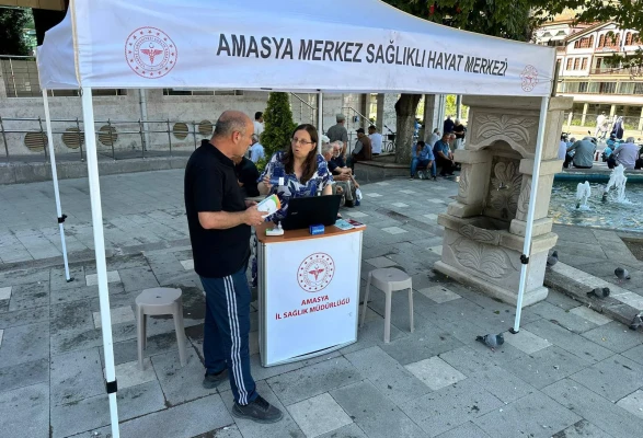 Amasya İl Sağlık Müdürlüğü’nden Mobil Destek