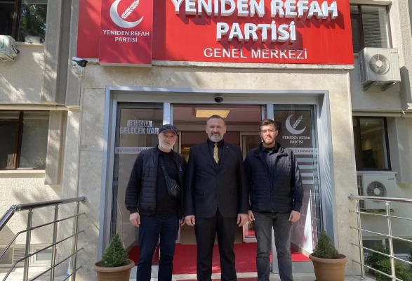 Yeniden Refah Partisi Amasya İl Başkanı Tunç’tan Ankara Temasları