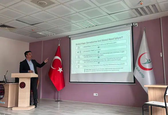 Amasya’da Sağlık Personeline Yasal Süreç Anlatıldı