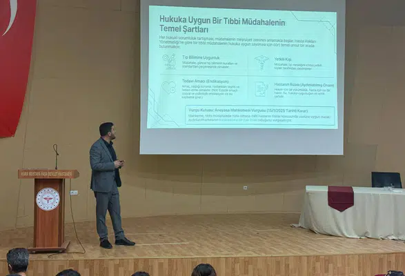 Merzifon’da Sağlık Çalışanlarına Hukuk Eğitimi Verildi