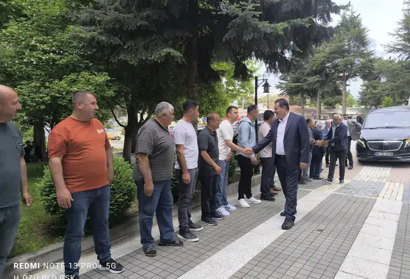 AK Parti Hamamözü İlçe Başkanlığı’nda Bayramlaşma