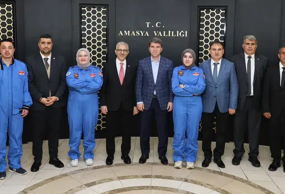 Amasya Valiliği’nde Yoğun Ziyaret Trafiği