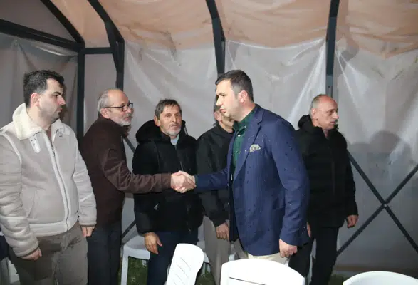 Amasya Ak Parti Heyetinden Taziye Ziyareti