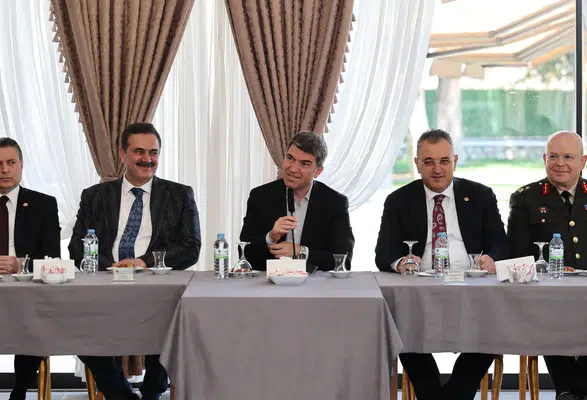 Amasya Protokolü Büyük Amasya Oteli’nde Bayramlaştı