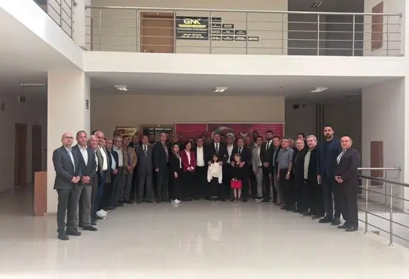 CHP Merzifon İlçe Örgütü’nde Bayramlaşma Programı Düzenlendi