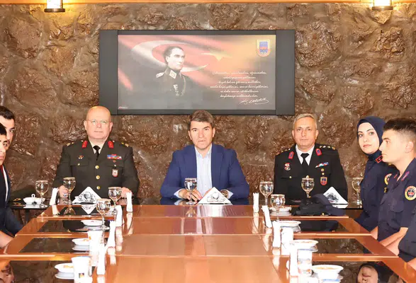 Amasya’da Polis Ve Jandarmayla Bayramlaşma