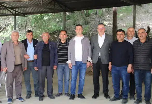 Amasya AK Parti Heyeti Köylerde Vatandaşlarla Bir Araya Geldi
