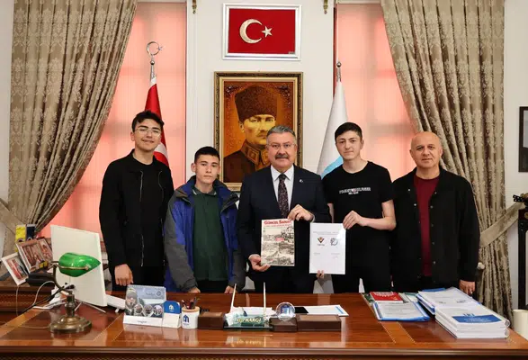 Başkan Kargı Misafirlerini Ağırladı