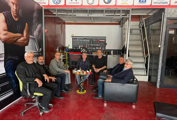 Amasya MHP Heyeti Sakızcı Otomotiv’de