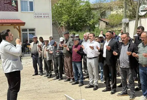 Alıcık Köyü’nde Yağmur Duası Buluşması